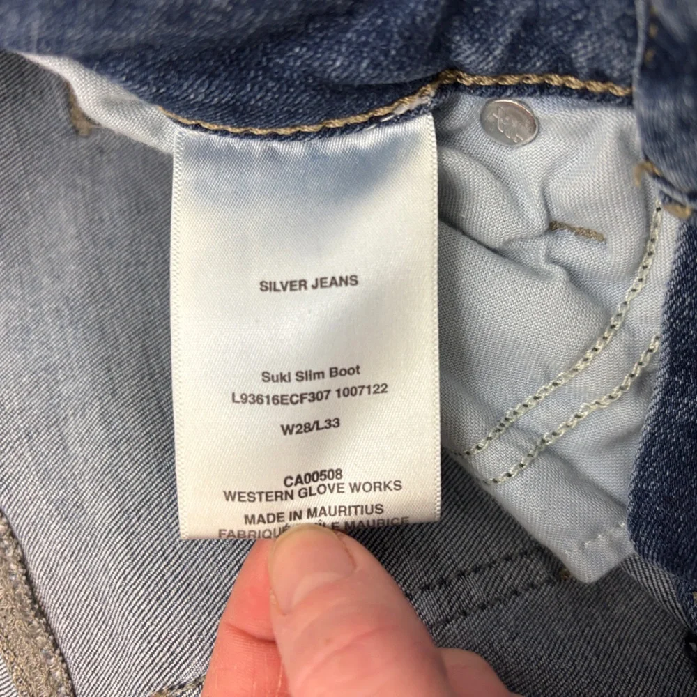 Silver Jeans Women's Boot Cut in Denim Blue - Picture 4 of 4